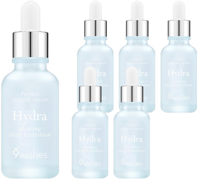 나인위시스 하이드라 2세대 수분 앰플, 30ml, 6개