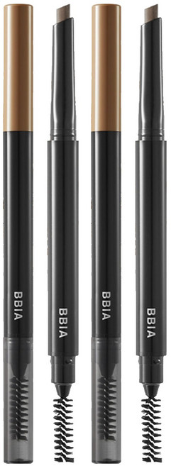 삐아 라스트 오토 아이브로우 펜슬 0.25g, 05 월넛 브라운, 2개