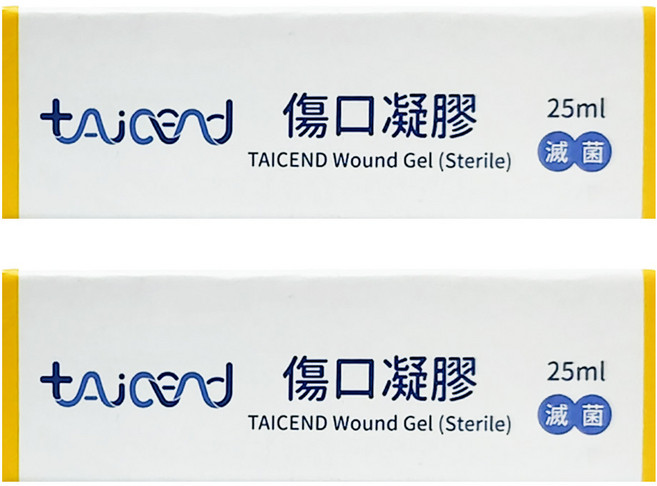 tAicend 泰陞 傷口凝膠 滅菌, 2條