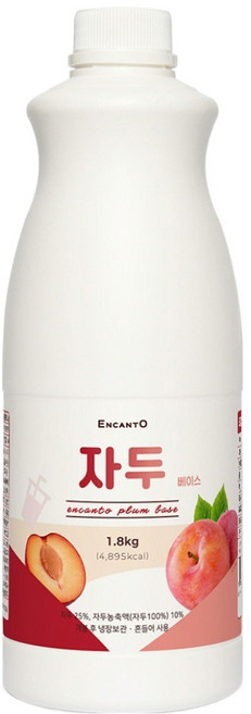 엔칸토 자두 음료베이스, 1.8kg, 1개