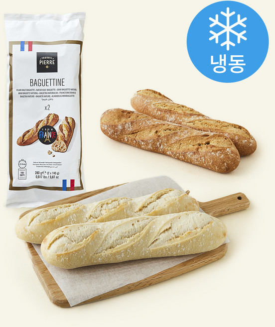 르푸닐드피에르 하프바게트 (냉동), 140g, 1개, 2개입