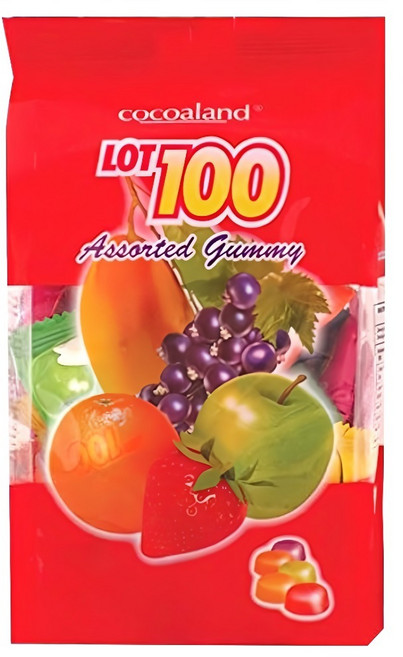 LOT100 一百份 軟糖 綜合口味, 1kg, 1袋