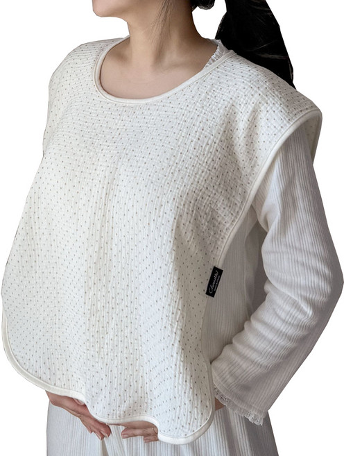 쉐리네뜨 엄마턱받이 수유 앞치마 트림패드, 모카린, 1개, 1개입