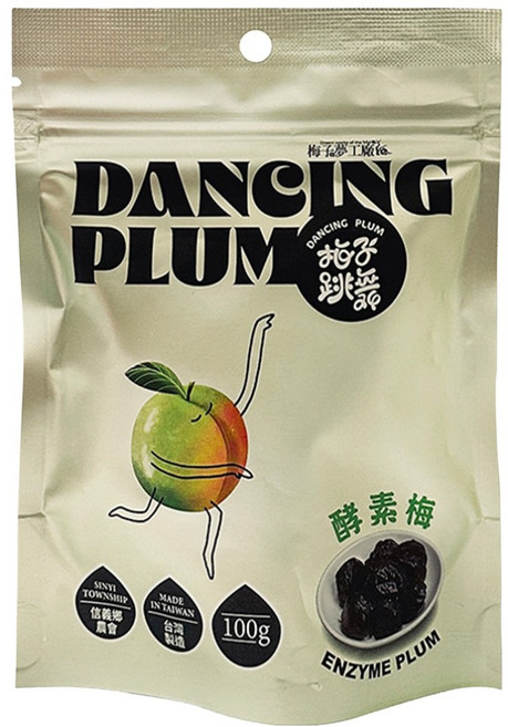 梅子夢工廠 梅子跳舞系列 酵素梅, 1包, 100g