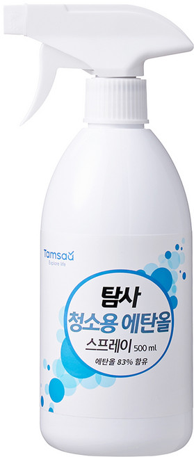 탐사 청소용 83% 에탄올 스프레이, 1개, 500ml