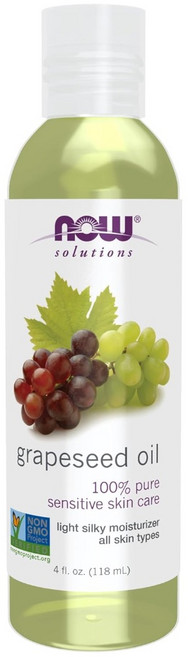 NOW Foods 純葡萄子保濕油, 118ml, 1瓶