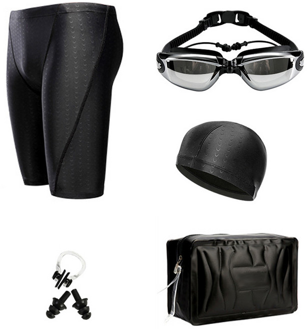 닥터바이크 실내용 남성 5부 수영복 6종 세트