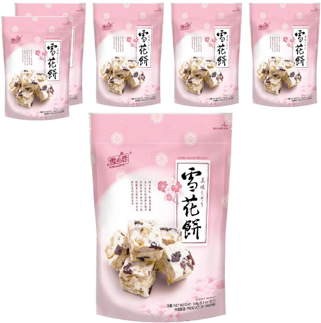 YUKI&LOVE 雪花餅, 144g, 6袋