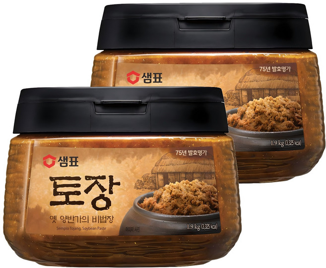 샘표 토장, 1.9kg, 2개