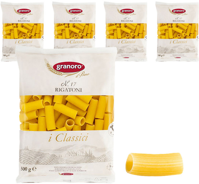 그라노로 리가토니, 500g, 5개