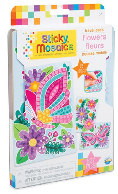 오르브 팩토리 스티커 모자이크 트래플팩, 꽃, 1개