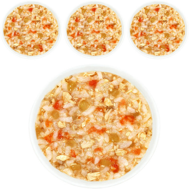 짱죽 유아용 실온 이유식 후기 진밥, 토마토치킨리조또, 160g, 4개