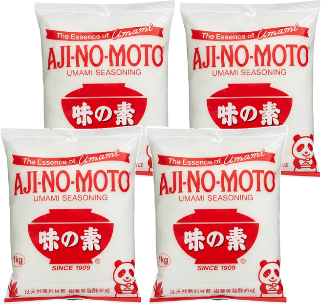 AJINOMOTO 味之素 味精, 1kg, 4包