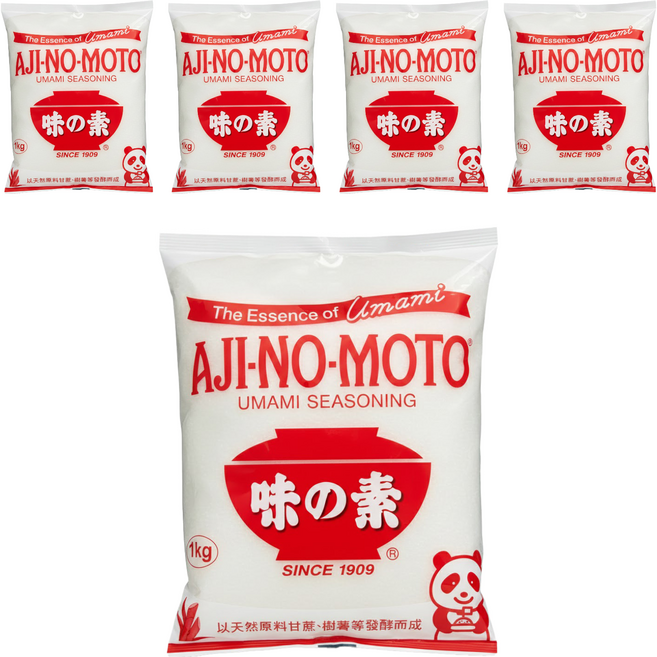 AJINOMOTO 味之素 味精, 1kg, 5包