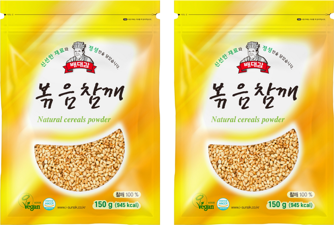 배대감 볶음참깨, 150g, 2개