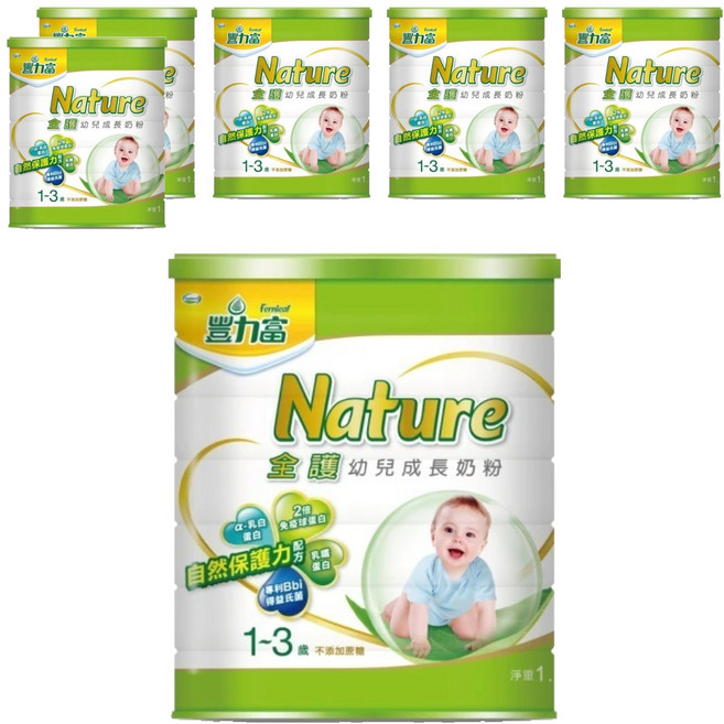 Fernleaf 豐力富 Nature 全護幼兒成長奶粉 3號 1~3歲, 1.5kg, 6罐