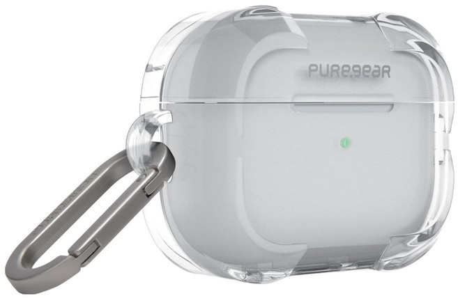 PURe.geaR 普格爾 AirPods4 坦克軍規耳機套, 66585PG, 透明色, 1個