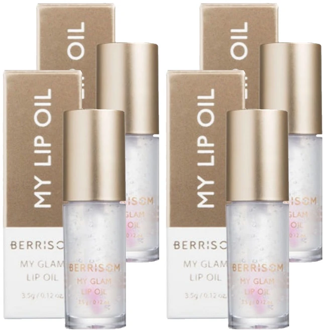 뉴앤뉴 베리썸 마이 글램 립 오일, 4개, 3.5g - 쿠팡