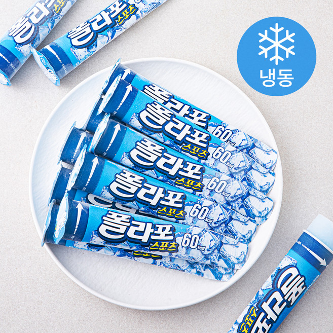 해태아이스 폴라포 스포츠 (냉동), 120ml, 1개입, 35개