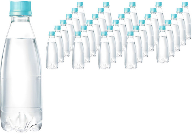 웅진빅토리아 에코 탄산음료 청포도 무라벨, 350ml, 40개