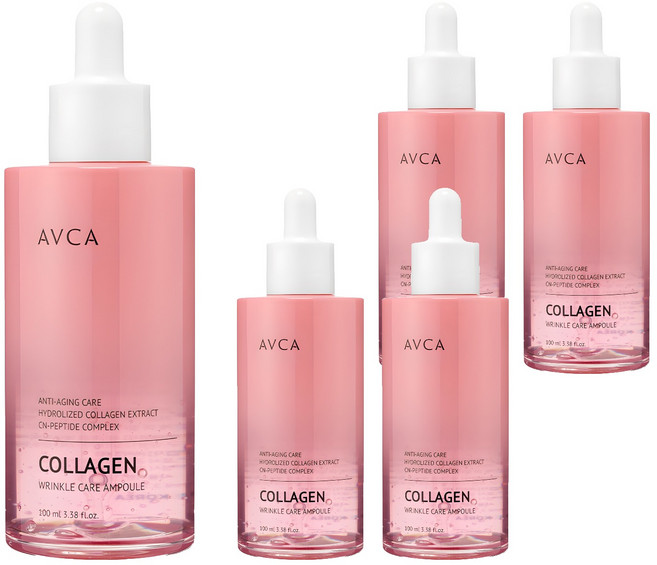 아브카 링클 케어 콜라겐 앰플, 100ml, 5개