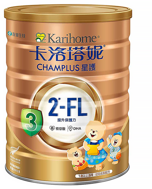 Karihome 卡洛塔妮 星護幼兒成長配方 3號 1-3歲, 900g, 1罐