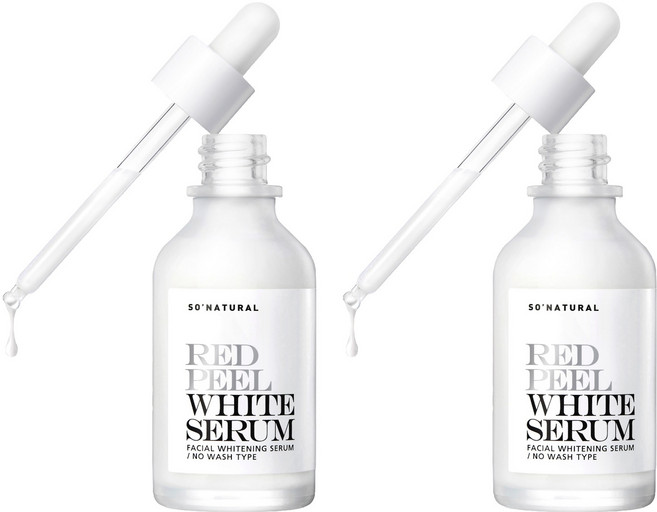 쏘내추럴 레드 필 화이트 세럼, 35ml, 2개