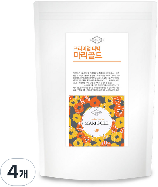 라돌체비타 마리골드 삼각티백, 1.2g, 50개입, 4개
