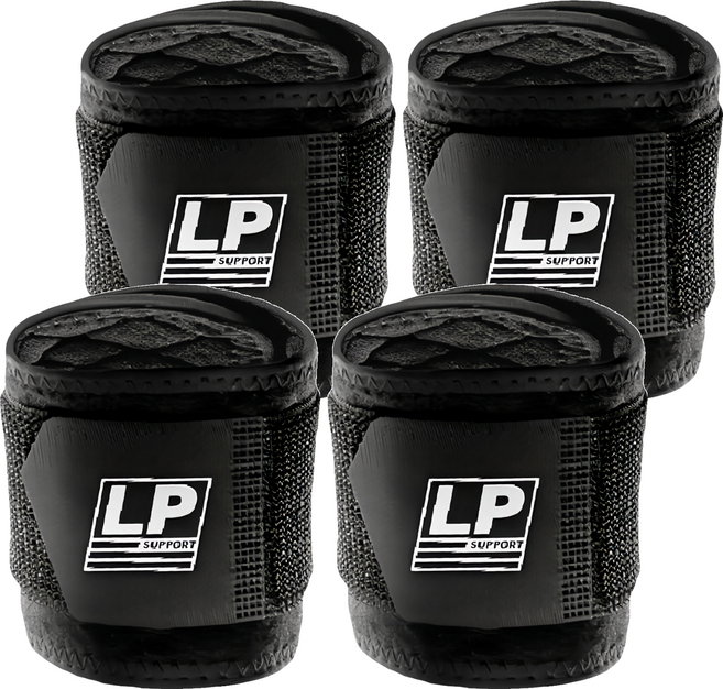 LP SUPPORT 高透氣可調式護腕 753CAR1-BK-F, 4個
