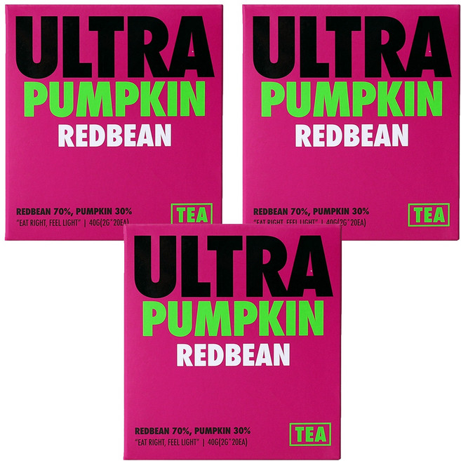 울트라잇츠 울트라 호박 팥차 20p, 20개입, 3개, 2g