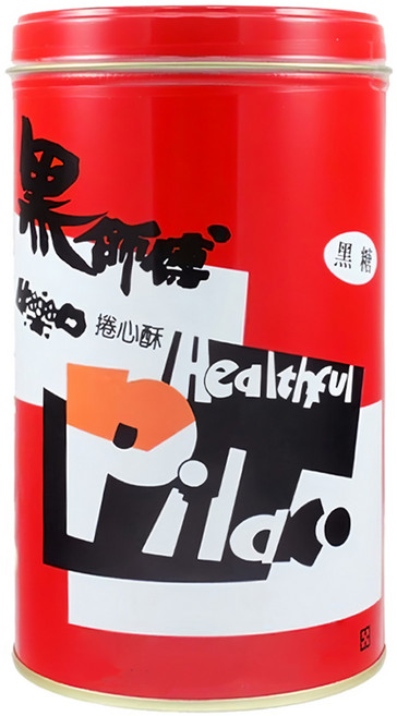 Healthful 黑師傅 捲心酥 黑糖, 400g, 1罐