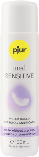 pjur med SENSITIVE glide 敏弱呵護水性潤滑液 100ml, 1瓶