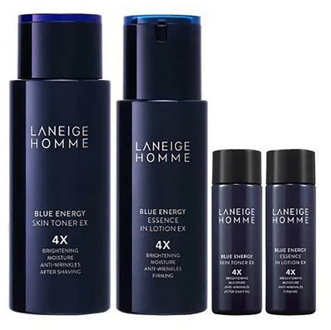 LANEIGE 蘭芝 男性勁能化妝水+乳液2件組, 1組
