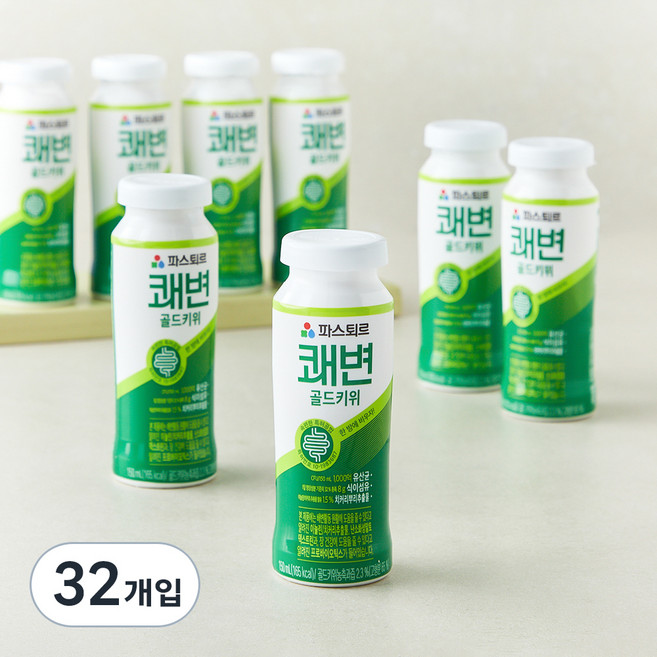 파스퇴르 쾌변 요구르트 골드키위, 150ml, 4개입, 8개