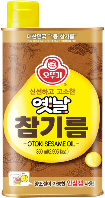 오뚜기옛날 참기름, 350ml, 1개