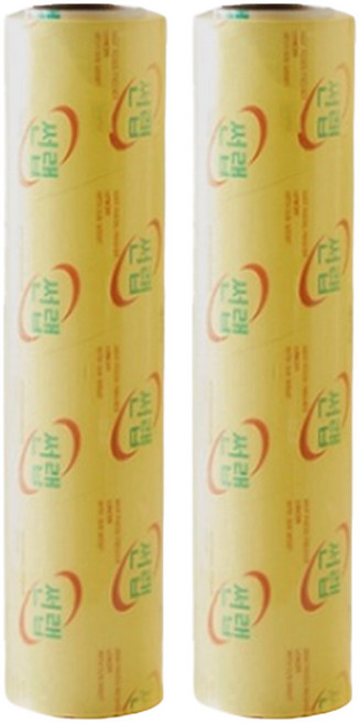 썬랩 PVC 위생랩, 500m, 2개