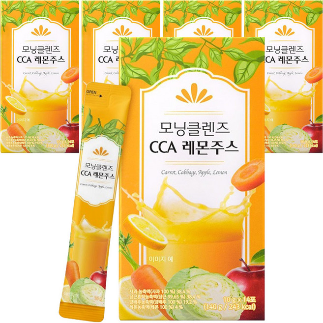 프롬바이오 모닝클렌즈 CCA 레몬주스, 10g, 70개