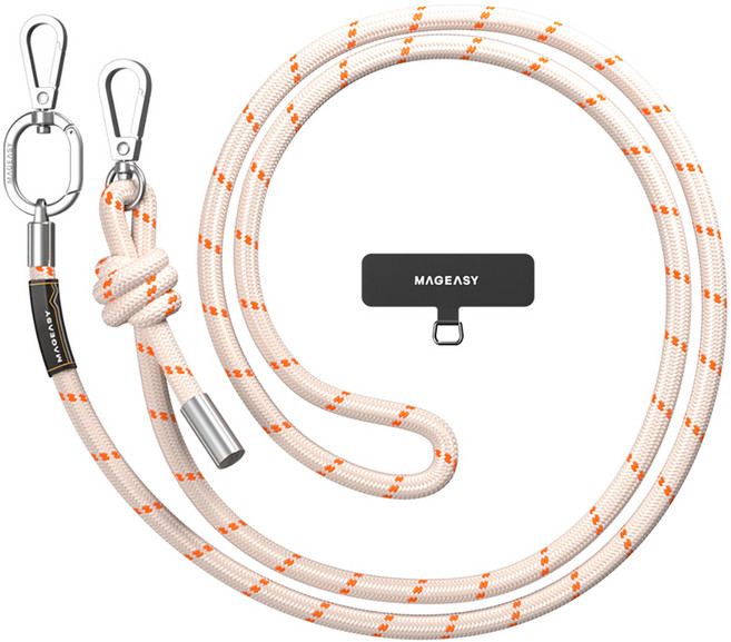 MAGEASY STRAP 掛繩 掛繩片組 8.3mm, 醒目杏, 1組