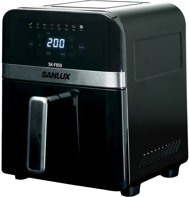 SANLUX 台灣三洋 氣炸鍋 6L, SK-F850, 黑色
