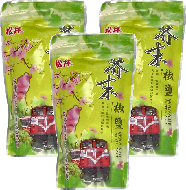 松井 芥末椒鹽, 300g, 3包