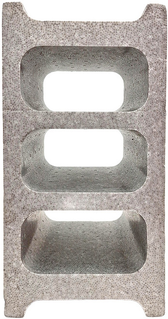 洸偉 寶時捷大空心磚/保麗龍磚 輕巧 盆栽墊高 38.5 x 20 x 19cm 灰色
