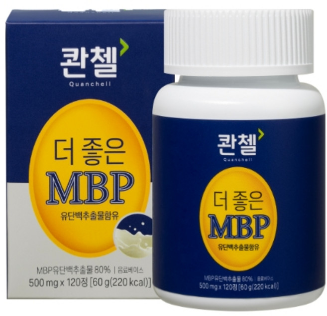 콴첼 더 좋은 MBP 영양제 60g, 120정, 1개