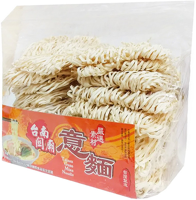 忠義 台南關廟意麵, 1kg, 1袋