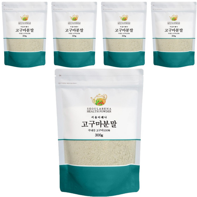 首爾競技場紅薯粉, 300g, 5個