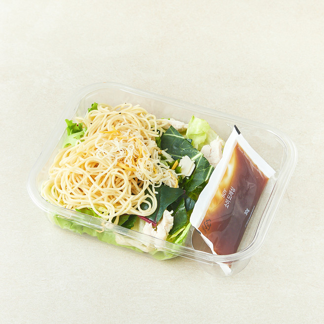 스윗밸런스 갈릭 파스타 치킨 샐러드, 160g, 1개