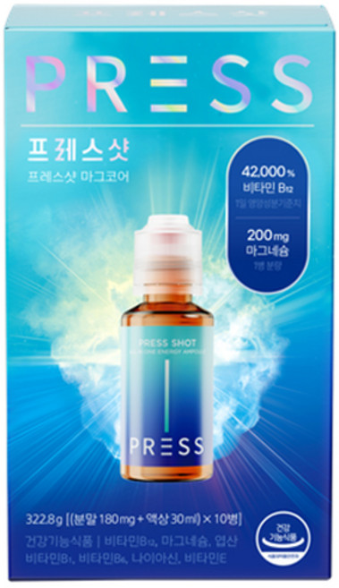 프레스샷 마그코어 영양제, 10회분, 1개
