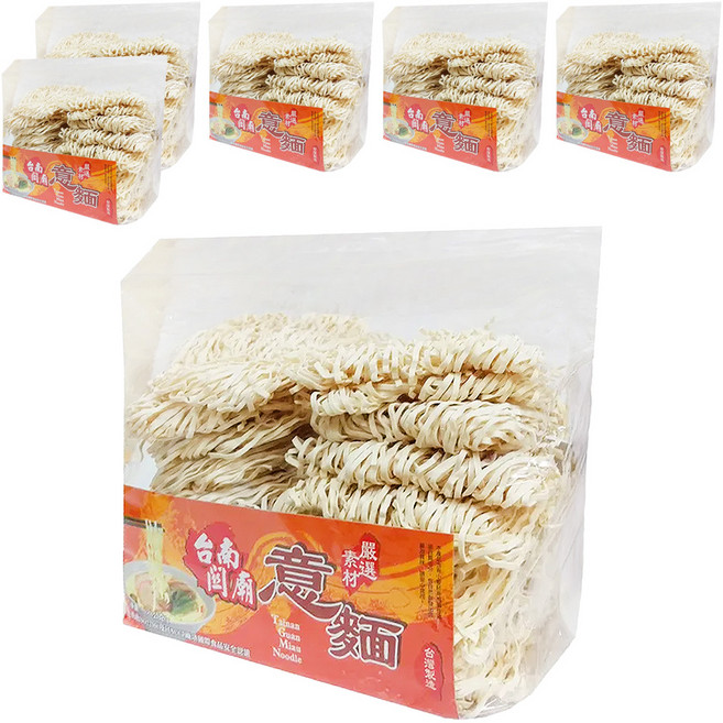 忠義 台南關廟意麵, 1kg, 6袋