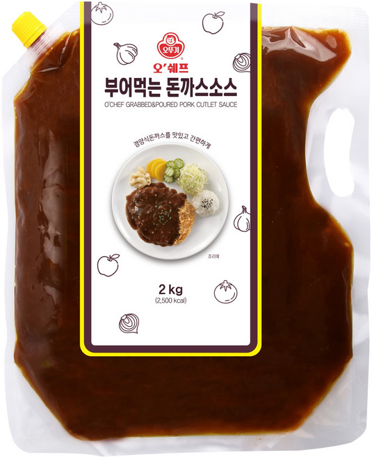 오뚜기 오쉐프 부어먹는 돈까스소스, 2kg, 1개