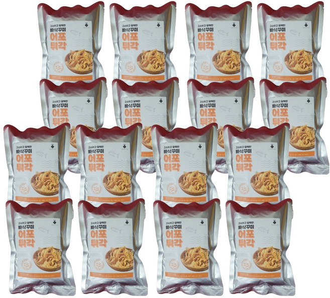 아름다운정성 어포튀각, 16개, 70g