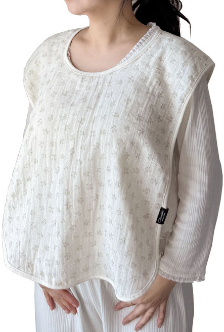 쉐리네뜨 엄마턱받이 수유 앞치마 트림패드, 이슬담, 1개, 1개입